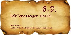 Büchelmayer Dolli névjegykártya